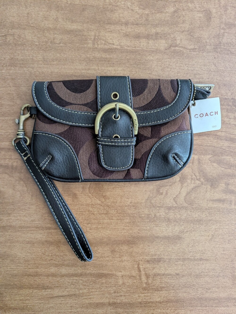 Brown Wristlet